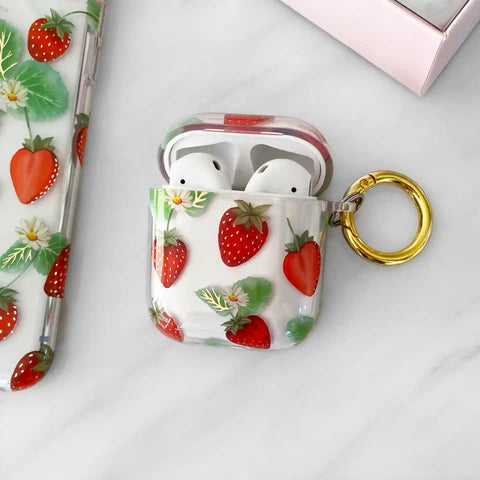Strawberry Airpods Case