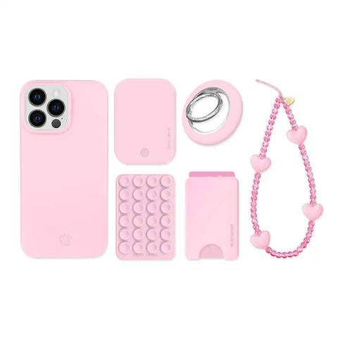 Strawberry Milk iPhone Bundle Set