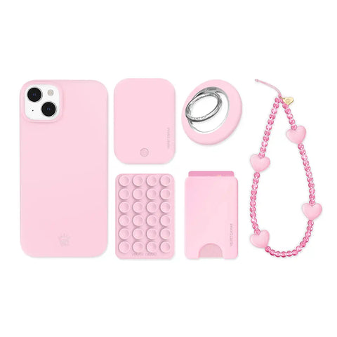 Strawberry Milk iPhone Bundle Set