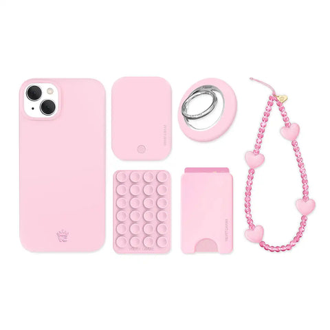 Strawberry Milk iPhone Bundle Set