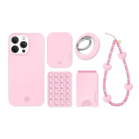 Strawberry Milk iPhone Bundle Set