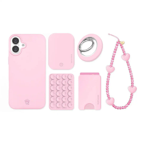 Strawberry Milk iPhone Bundle Set