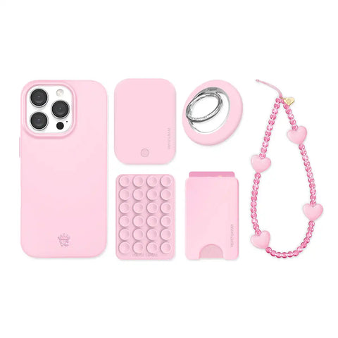 Strawberry Milk iPhone Bundle Set