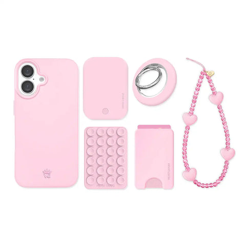 Strawberry Milk iPhone Bundle Set