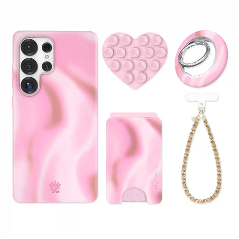 Strawberry Swirl Samsung Bundle Set