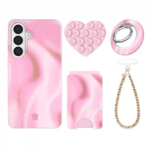 Strawberry Swirl Samsung Bundle Set