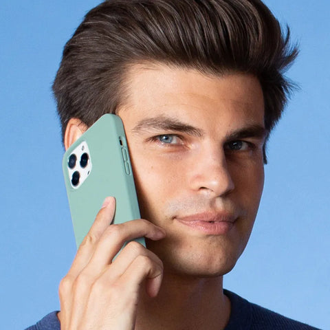 Mint Silicone iPhone Case