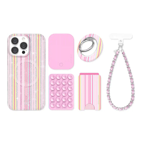 Sunkissed Stripes Glitter iPhone Bundle Set