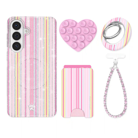 Sunkissed Stripes Glitter Samsung Bundle Set