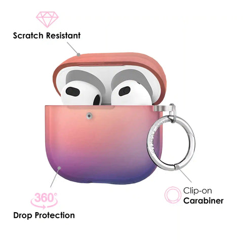 Sunset Glow Aura AirPod Case