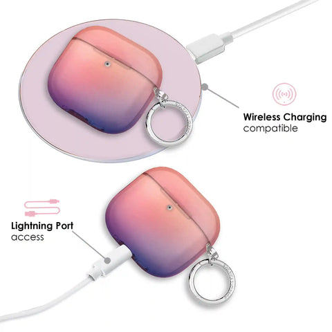 Sunset Glow Aura AirPod Case