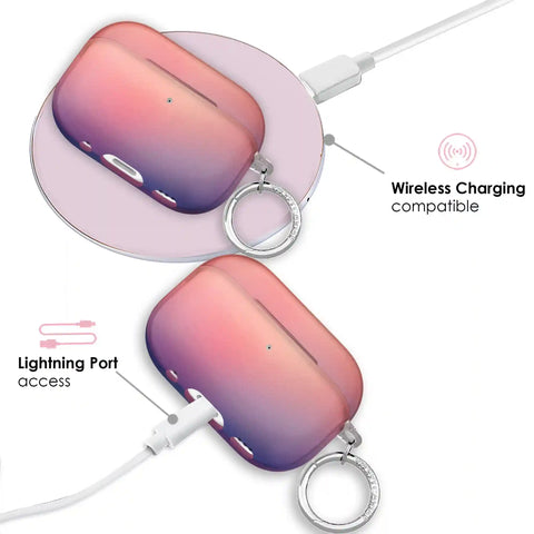 Sunset Glow Aura AirPod Case