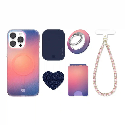 Sunset Glow Aura iPhone Bundle Set