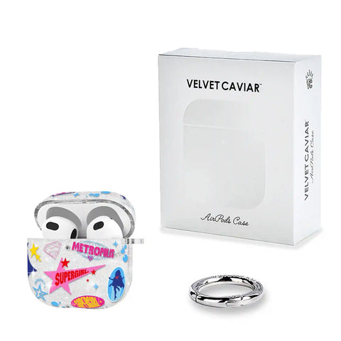 Supergirl Krypto Glitter AirPod Case