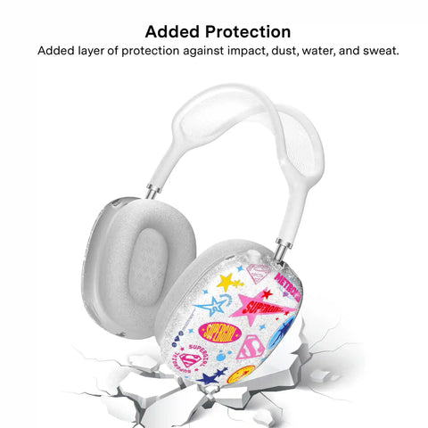 Supergirl Krypto Glitter AirPod Max Case
