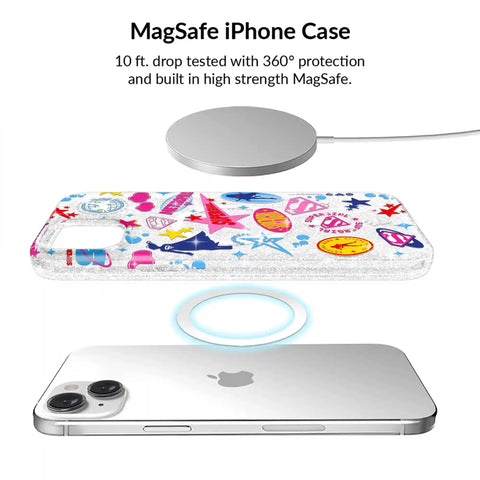 Supergirl Krypto Glitter iPhone Bundle Set