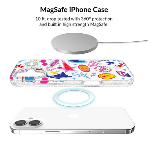 Supergirl Krypto Glitter iPhone Bundle Set