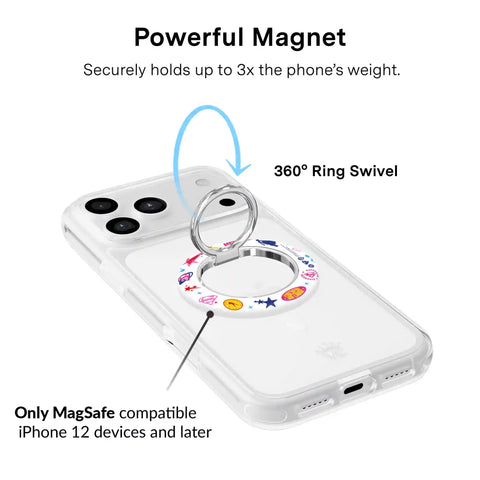 Supergirl Krypto MagSafe Grip Ring
