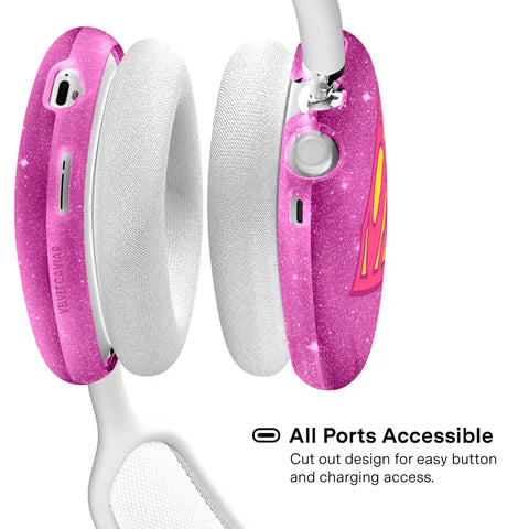 Supergirl Stardust Glitter AirPod Max Case