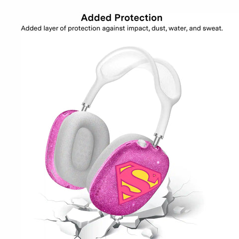 Supergirl Stardust Glitter AirPod Max Case