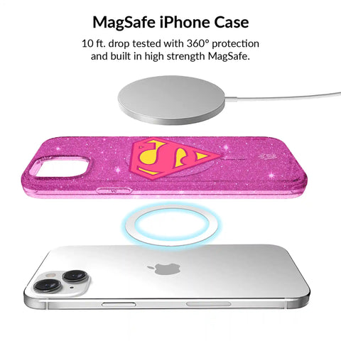 Supergirl Stardust Glitter iPhone Bundle Set