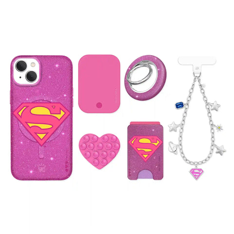 Supergirl Stardust Glitter iPhone Bundle Set