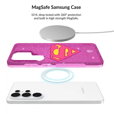 Supergirl Stardust Glitter Samsung Bundle Set