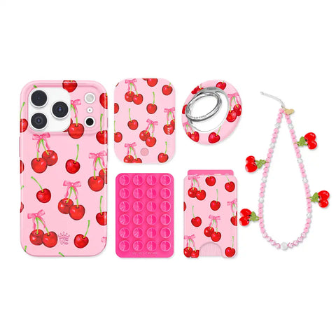 Sweet Cherry iPhone Bundle Set
