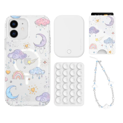 Sweet Dreams Frosted iPhone Bundle Set - Wallet