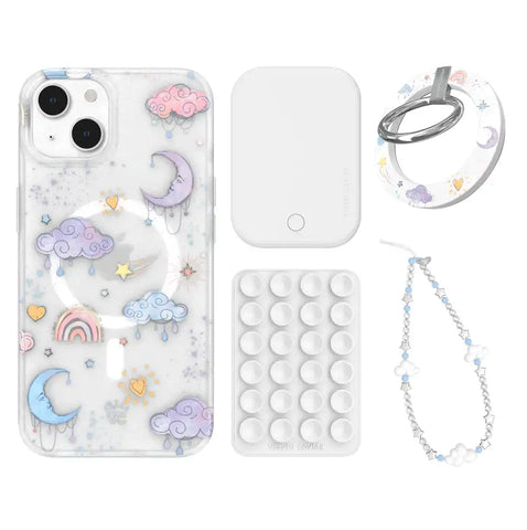 Sweet Dreams Frosted iPhone Bundle Set - Grip