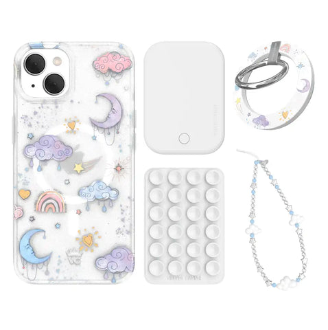 Sweet Dreams Frosted iPhone Bundle Set - Grip
