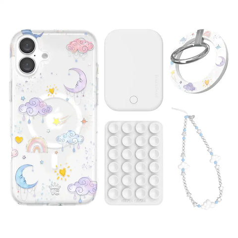 Sweet Dreams Frosted iPhone Bundle Set - Grip