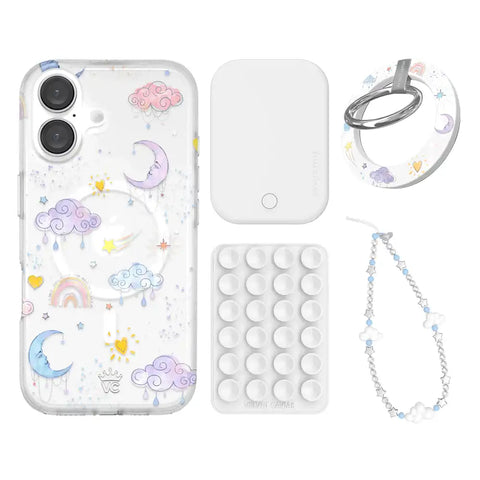 Sweet Dreams Frosted iPhone Bundle Set - Grip