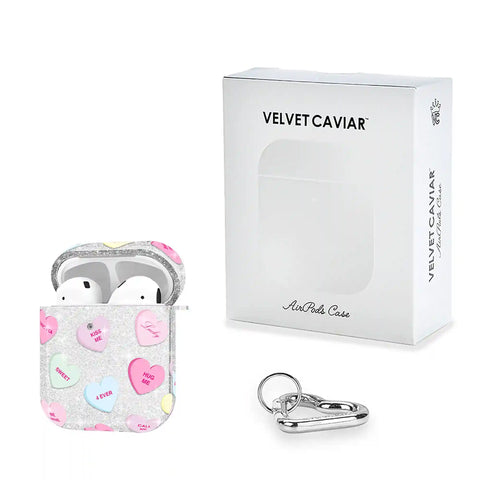 Sweet Hearts Glitter AirPod Case