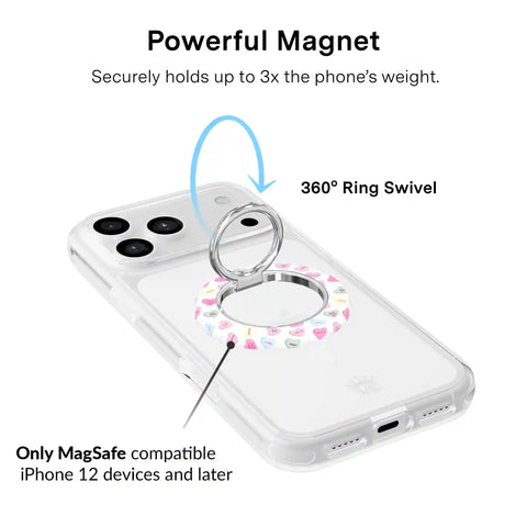 Sweet Hearts MagSafe Grip Ring