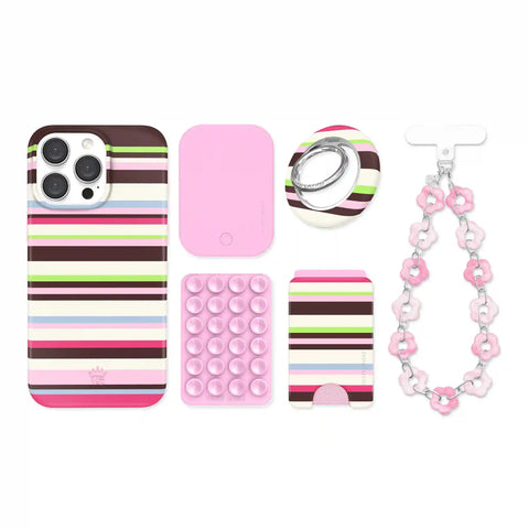 Sweet Treat Stripes iPhone Bundle Set
