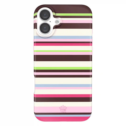 Sweet Treat Stripes iPhone Case