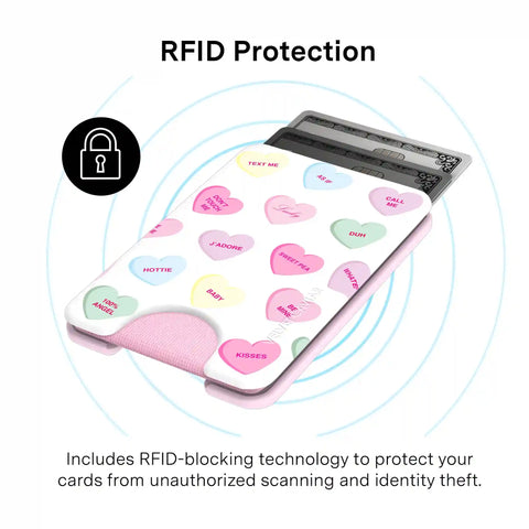 Sweet Hearts MagSafe Wallet