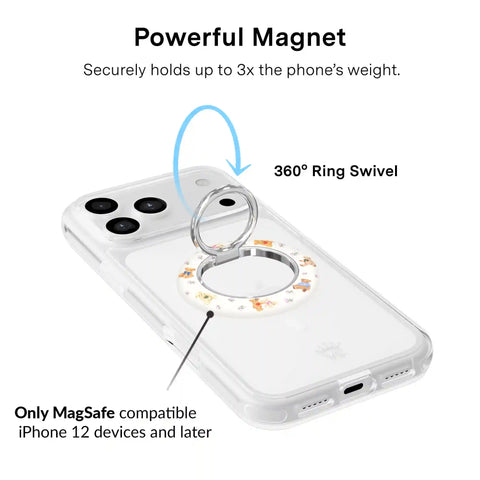 Teddy Bear MagSafe Grip Ring