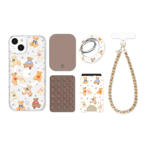 Teddy Bear iPhone Bundle Set
