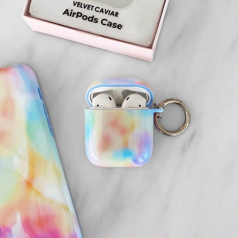 Pastel Tie Dye Airpods Case