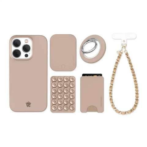 Toasted Almond iPhone Bundle Set
