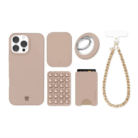 Toasted Almond iPhone Bundle Set