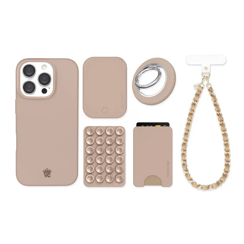 Toasted Almond iPhone Bundle Set