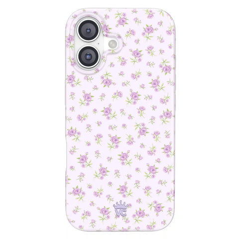 Dainty Lilac Floral iPhone Case
