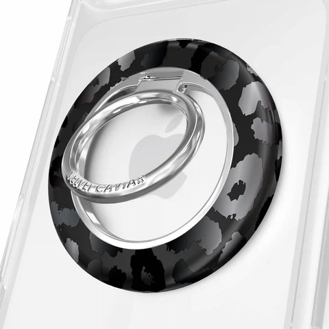 Black Leopard MagSafe Grip Ring