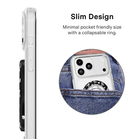 Chrome Skulls MagSafe Grip Ring