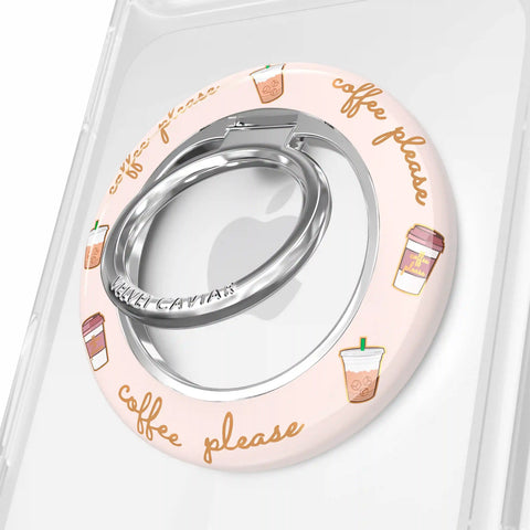 Coffee Please MagSafe Grip Ring