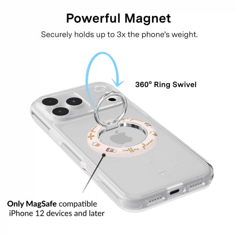 Coffee Please MagSafe Grip Ring