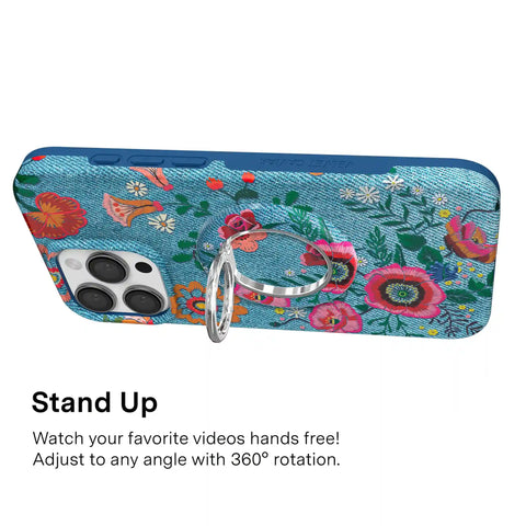 Groovy Floral MagSafe Grip Ring